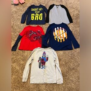 Boys size 7/8 tops.